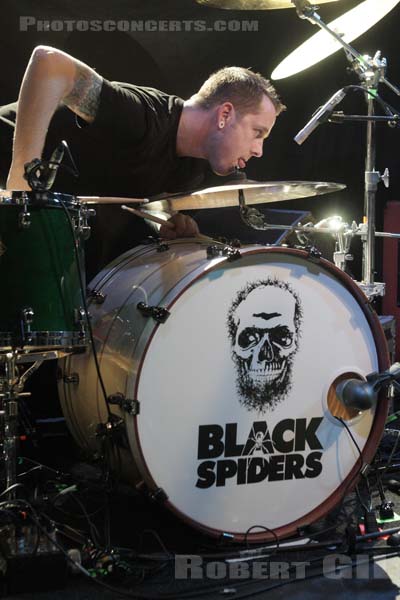 BLACK SPIDERS - 2008-12-02 - PARIS - Trabendo